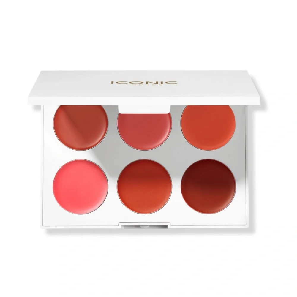ICONIC LONDON Multi-Use Lip and Cheek Cream Palette